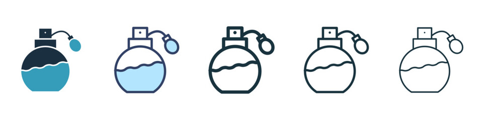 Perfume bottle icon. Design for web and mobile app. Vector illustration