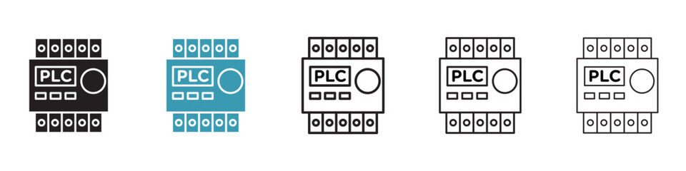 PLC icon. Design for web and mobile app. Vector illustration © Recoonde