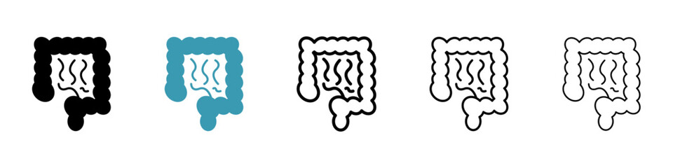 Gut icon. Design for web and mobile app. Vector illustration