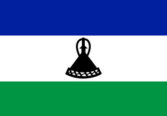 lesotho flag
