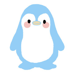 penguin cartoon painting 