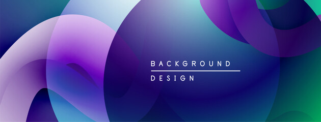 Abstract fluid shapes, vibrant colors blend. Modern design, gradient effect creates dynamic visual texture. Smooth transitions, elegant composition.