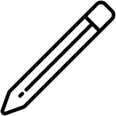 pencil line icon