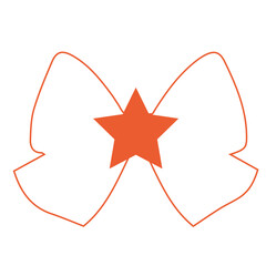 ribbon isolated on white