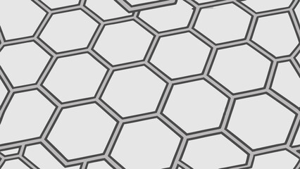 seamless pattern with hexagons