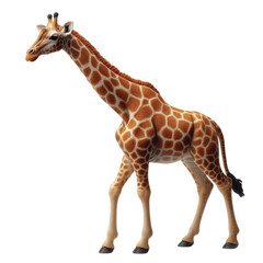giraffe isolated on white