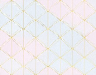 金箔風ライン入りの和紙テクスチャ　上品な和紙風背景 – 金の繊維入り　Japanese Washi Paper 