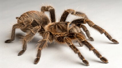 California Tarantula on studio background