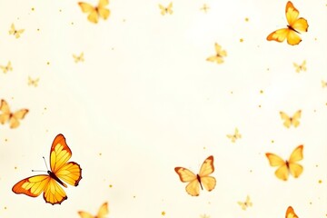 Download yellow butterfly background aesthetic wallpaper for desktop and phone screensavers free stock photo silhouette