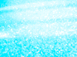 Blue background bokeh nature sunlight autumn spring environment ecosystem zero carbon backdrop product cosmetic presentation, mockup natural organic ecology, foliage abstract.