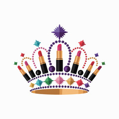 National Lipstick Day Vector Designs | Solid Color Lipstick Icons, Kiss Marks, and Fun Beauty Graphics | Perfect for Posters, Social Media, and Merchandise