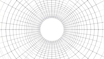 Dynamic geometric spiral design abstract art digital illustration minimalist environment aerial view visual concept for creativity