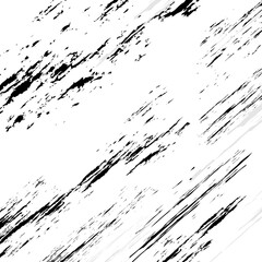 Overlay textures set stamp with grunge effect. Old damage Dirty grainy and scratches. Set of different distressed black grain texture.