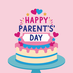 Heartwarming Family Bond Vector Illustrations for Parents' Day, Featuring Parent-Child Silhouettes, Minimalist Designs, and Love-Filled Symbolism for Celebrating Family