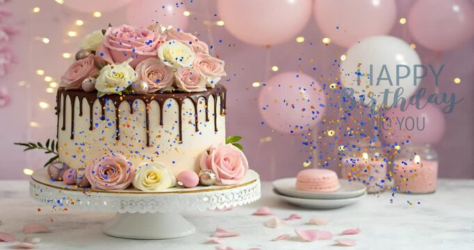 happy birthday greeting video, greeting video, happy birthday