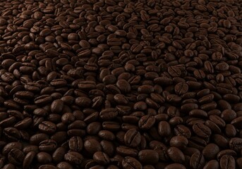 coffee bean background photo. suitable for background or adding design elements