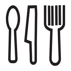 Cutlery free icon