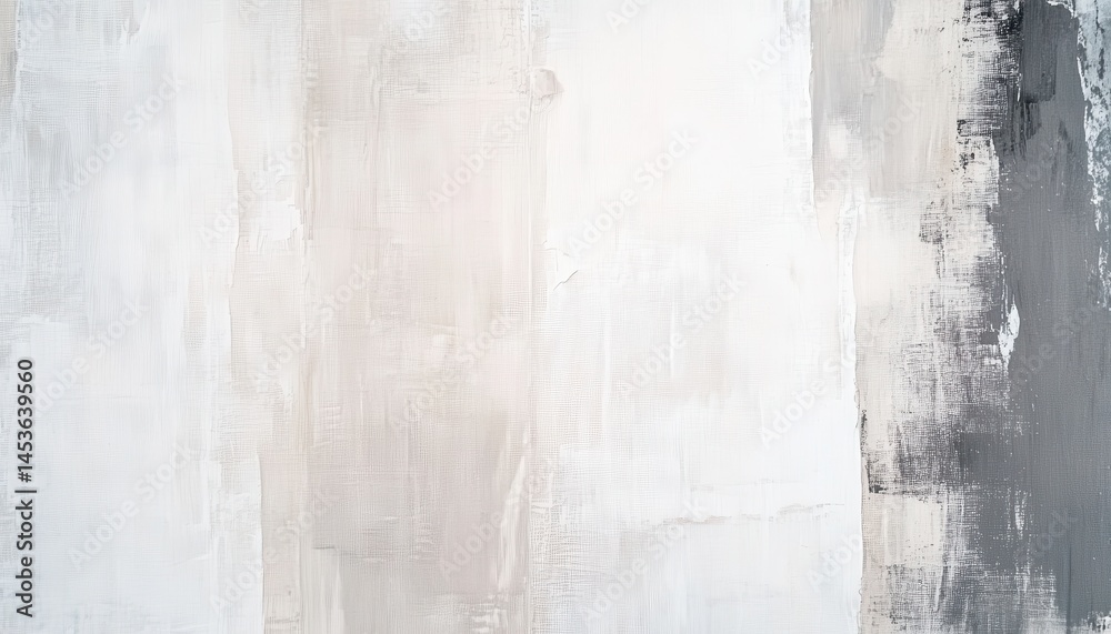 Poster abstract white and gray painted texture background design wall surface with rough material grunge de