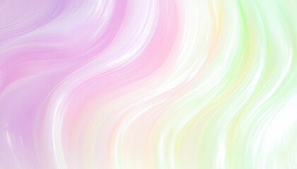 Obraz premium Abstract Wavy Pastel Background with Smooth Texture in Light Color Shades and Gentle Swirls