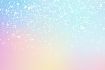 Colorful stars confetti background