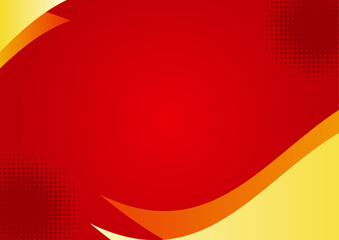 red yellow minimal abstract background