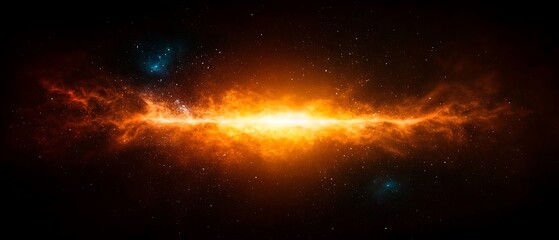 Galaxy explosion