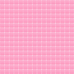 eamless pattern: small pink color glitter tiles against white background