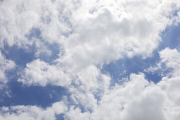 blue sky with clouds