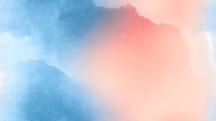 Obraz premium Soft pastel gradient background, subtle gradient, light blue and peach colors, minimalistic, simple, grainy noise.