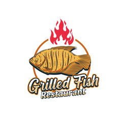 Logo for fish specialty restaurant