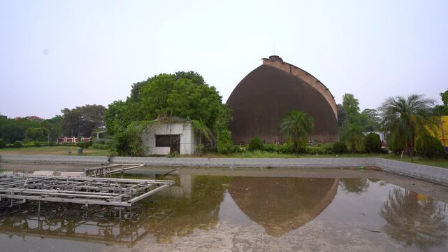 The Golghar or Gol Ghar is a large granary located in Patna city of Bihar state, India