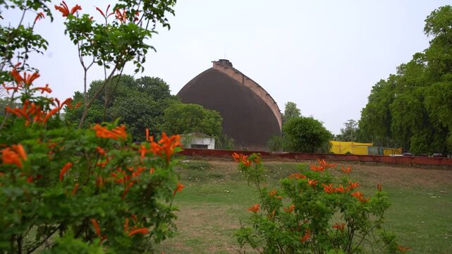 The Golghar or Gol Ghar is a large granary located in Patna city of Bihar state, India