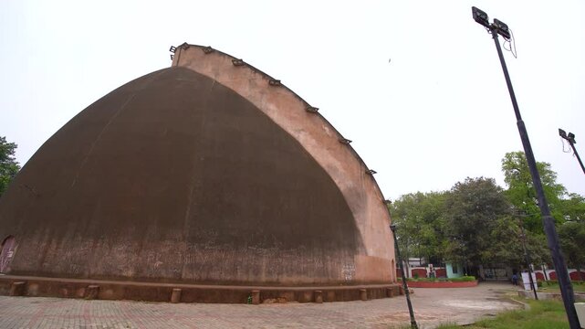 The Golghar or Gol Ghar is a large granary located in Patna city of Bihar state, India
