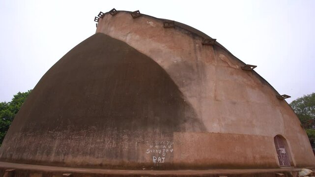 The Golghar or Gol Ghar is a large granary located in Patna city of Bihar state, India