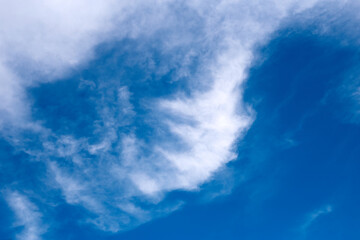 The sky is blue and clear with no clouds.