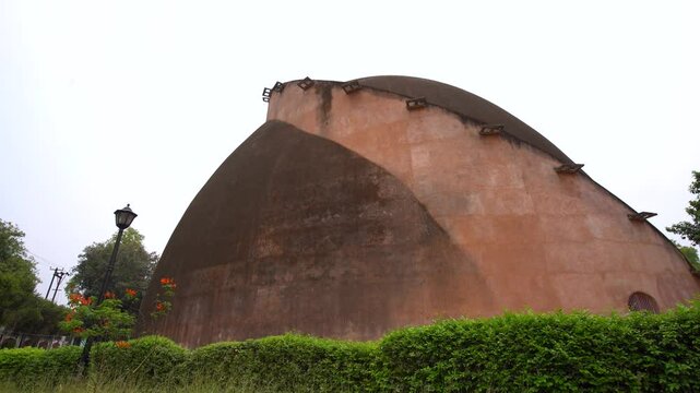 The Golghar or Gol Ghar is a large granary located in Patna city of Bihar state, India