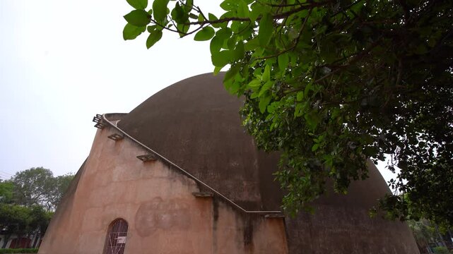 The Golghar or Gol Ghar is a large granary located in Patna city of Bihar state, India