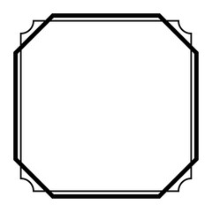 Vintage Square Lines 90s