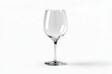 A sparkling wine glass mockup, like a jewel of liquid on a snowy canvas.