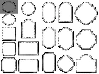 フレーム3、19黒