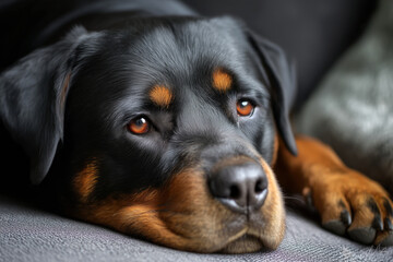 Obraz premium Portrait of a purebred dog