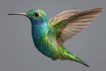 Fototapeta premium Hummingbird in Flight