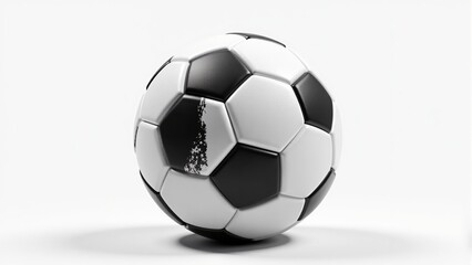 Obraz premium Classic Soccer Ball Isolated on White
