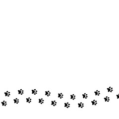 Paw Walking Shape