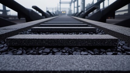Open industrial yard showcasing the contrasting textures of mixed aggregates