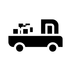 delivery glyph icon