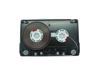 audio cassette open