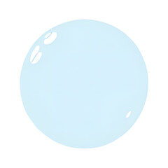 soap bubbles isolated on white