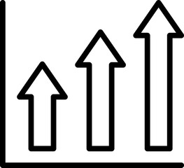 Bar graph line icons set. Graph, Line, Bar, Chart, Diagram, Report, Statistics. Business graphs and charts icons. Business infographics. Statistic data, charts