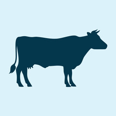 Cow silhouette